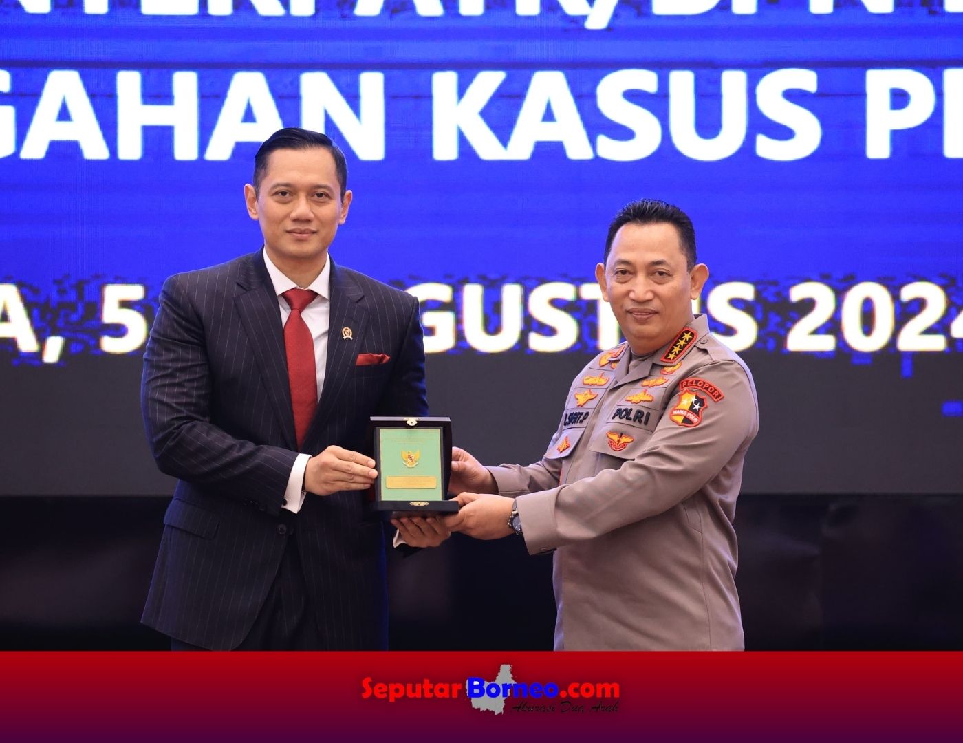 Polri dan Menteri ATR Perkuat Sinergitas Pemberantasan Mafia Tanah