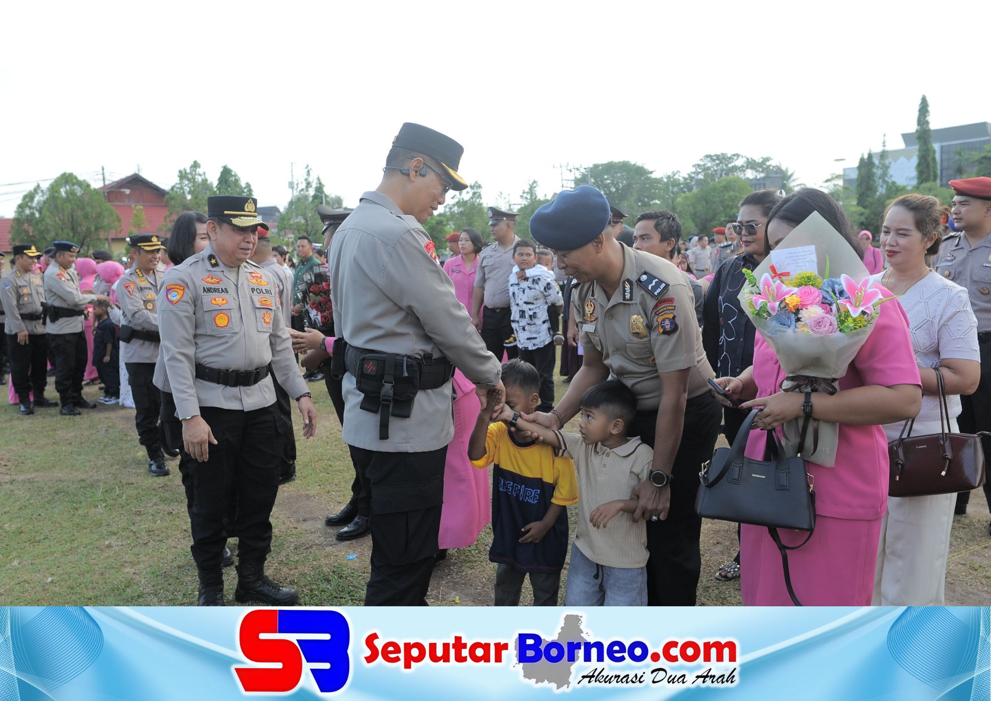 863 Personel Polda Kalteng dan Polres Naik Pangkat