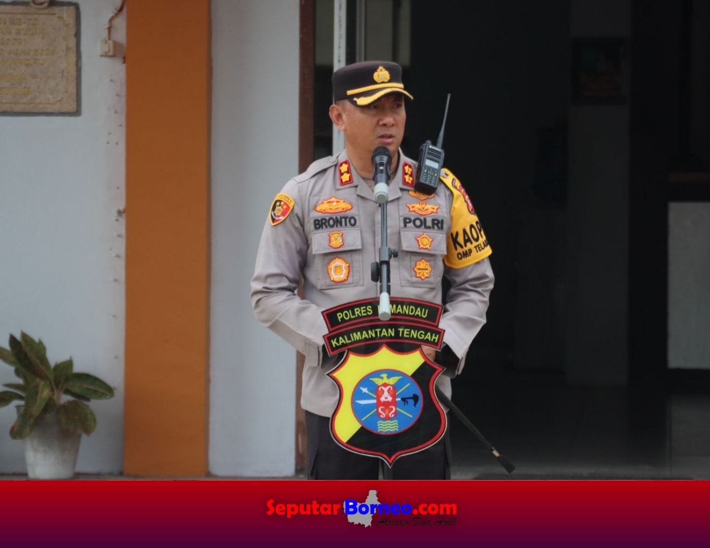 Kapolres Lamandau Pastikan Pleno KPU Berjalan Aman