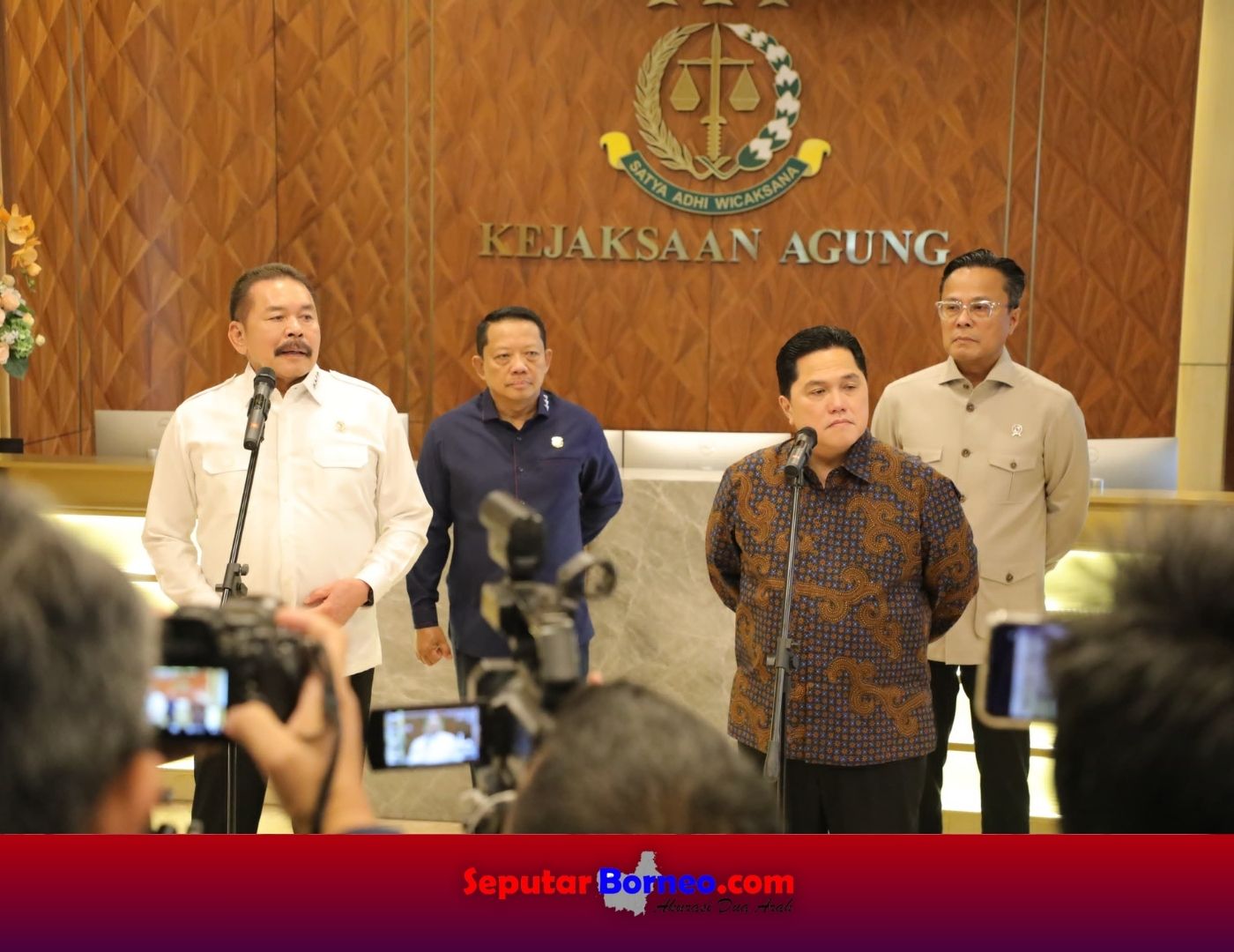 Jaksa Agung dan Menteri BUMN Bahas Pengelolaan Aset PT Duta Palma Group