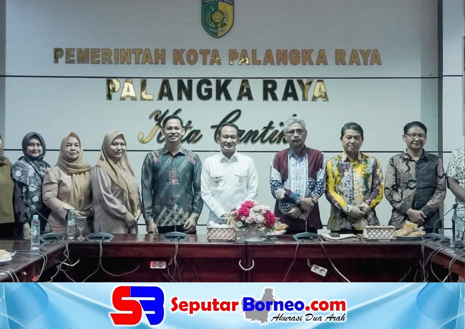 Wali Kota Palangka Raya Sambut Audiensi UIN, Bahas Pelaksanaan KKN Mahasiswa