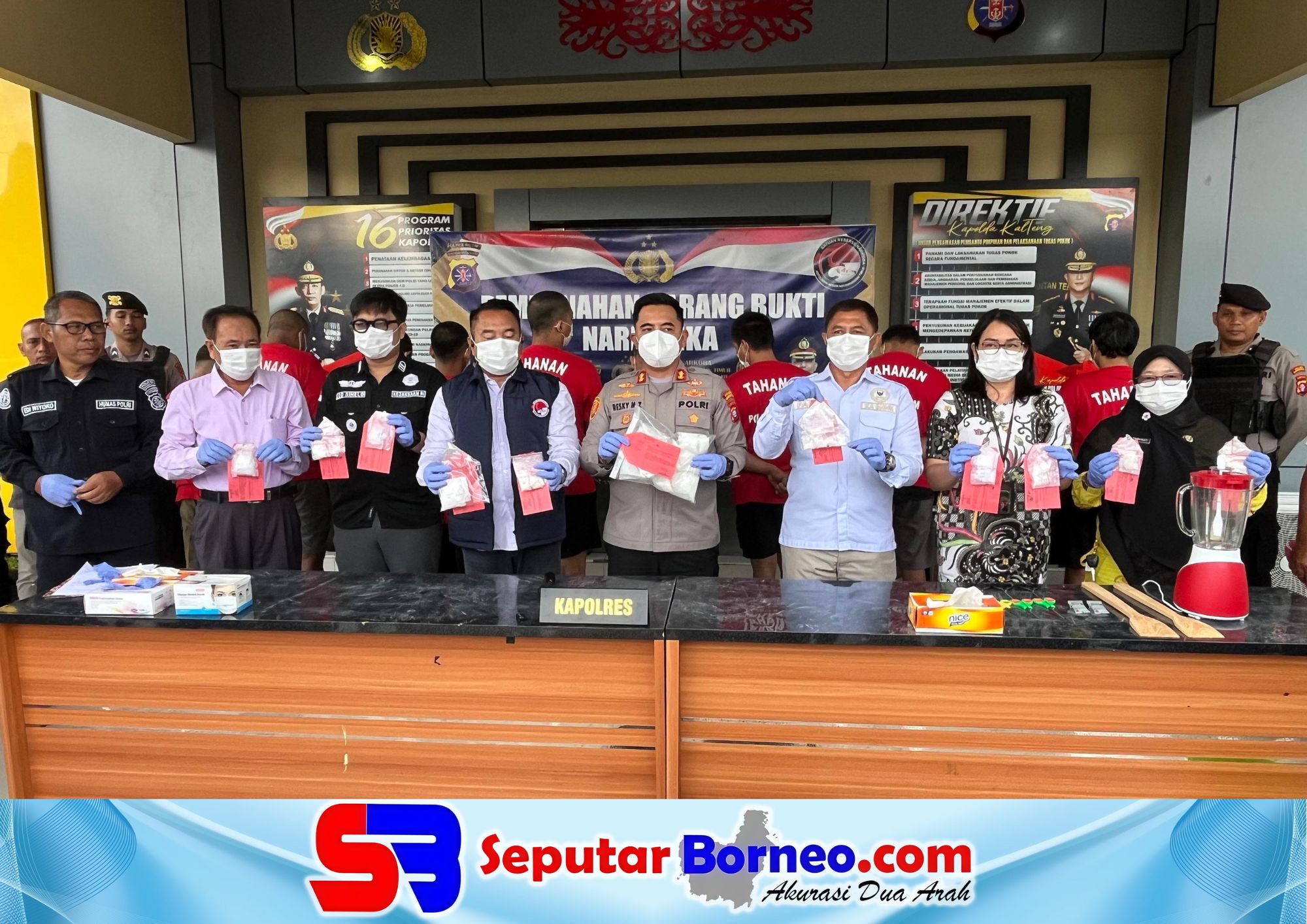 Polres Kotim Musnahkan 1,9 Kg Sabu, Ancaman Narkoba Mengintai Generasi Muda