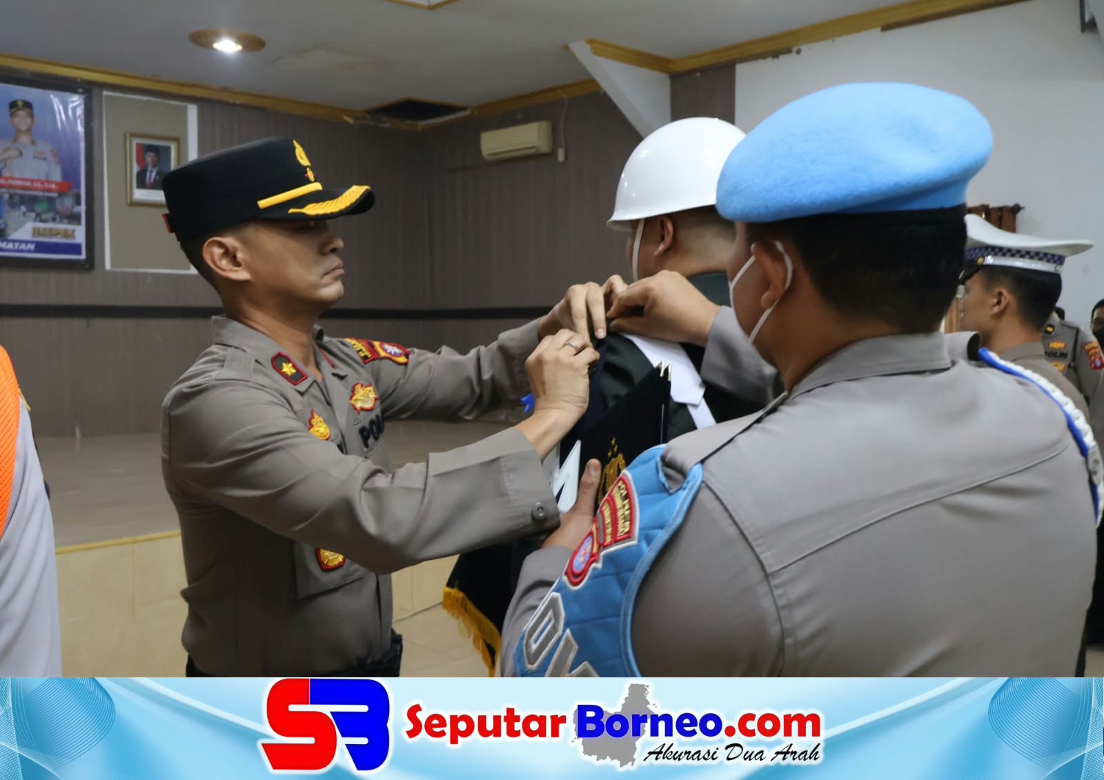 Operasi Patuh Telabang 2026 yang ditandai dengan pelaksanaan apel gelar pasukan yang dipimpin langsung oleh Wakapolres Kobar Kompol Permadi, S.E., S.I.K., bertempat di Aula Patriatama 95 Mapolres Setempat, Senin (26/10/2026) pagi. FOTO: ISTIMEWA/SB