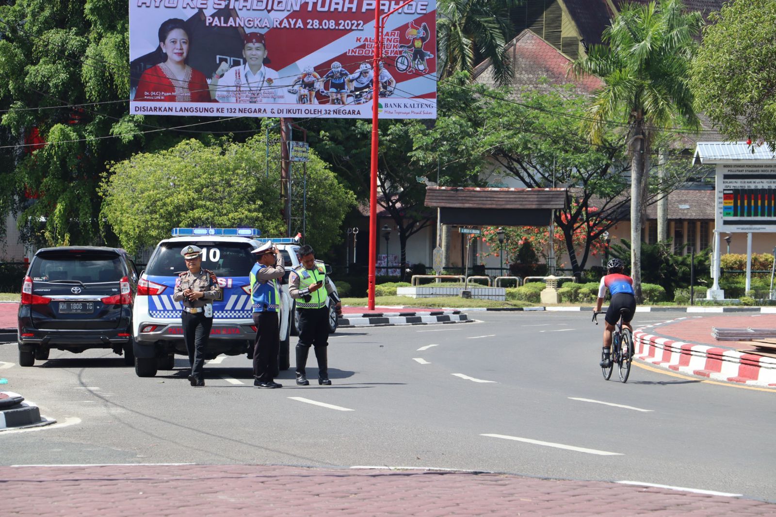 Ditlantas Siap Amankan Jalur Road Race Gubernur Kalteng Cup 2022