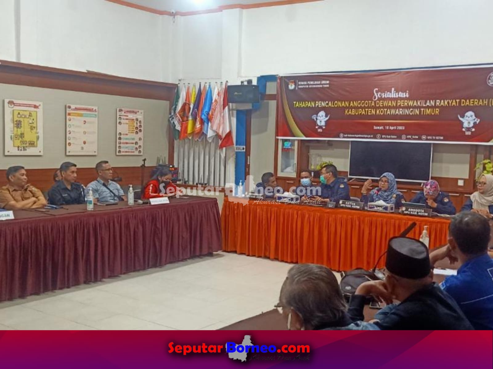 KPU Kotim Sosialisasikan Pencalonan Anggota DPRD