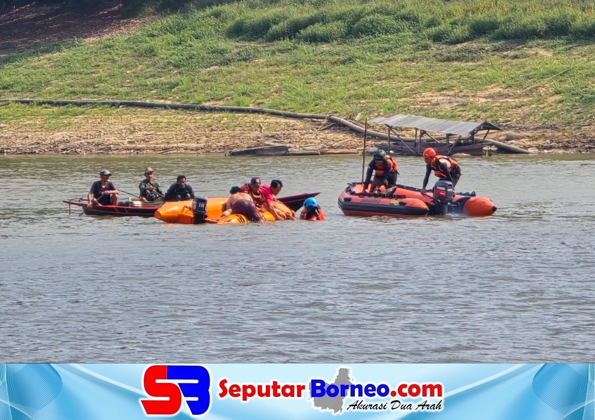 Dua Hari Pencarian, Korban Tenggelam di Sungai Lamandau Ditemukan