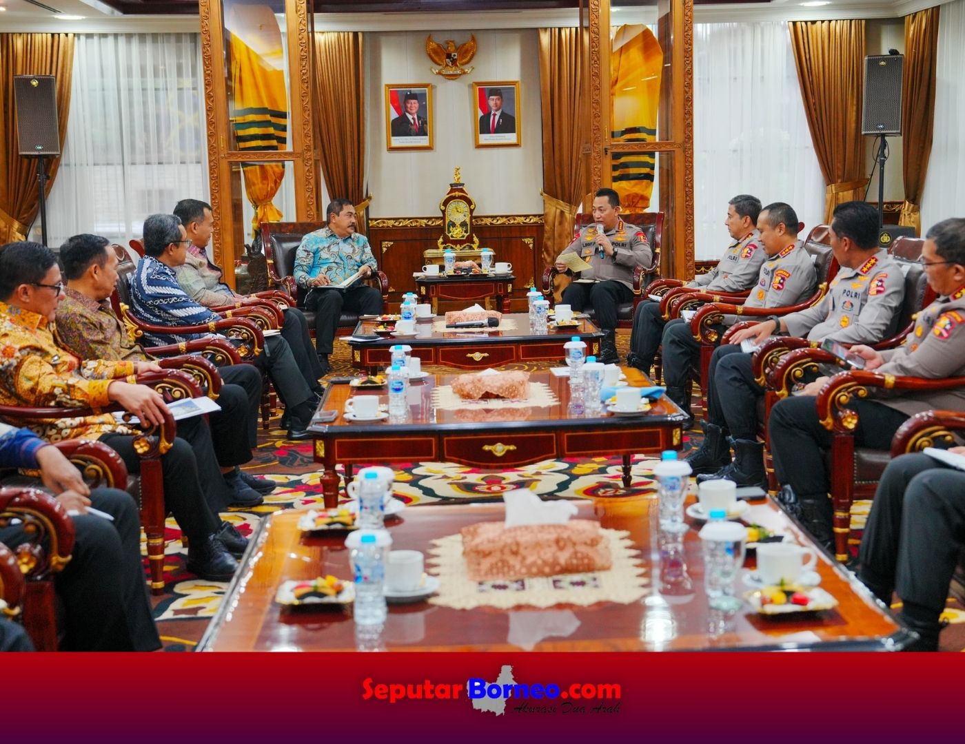 Kapolri Terima Audiensi Menteri Imipas, Pastikan Kolaborasi Pemberantasan Narkoba