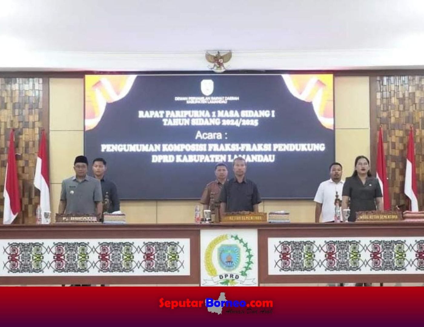 Pj Bupati Hadiri Paripurna Pembentukan AKD