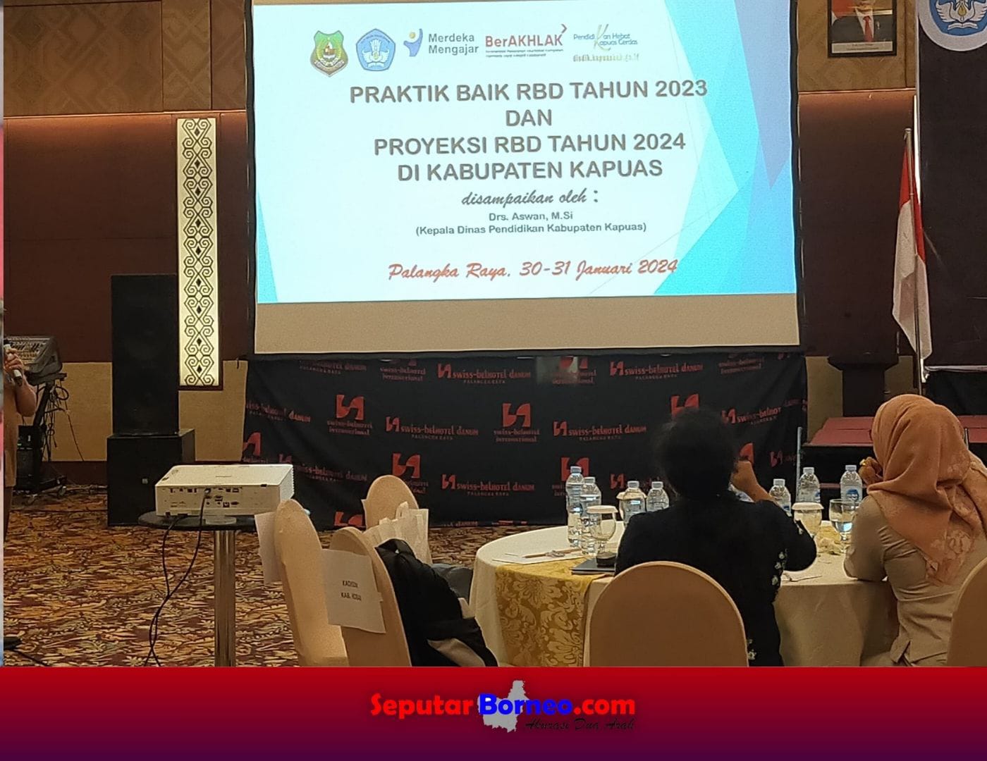 Kadisdik Kapuas Sampaikan Materi Praktik Baik RBD