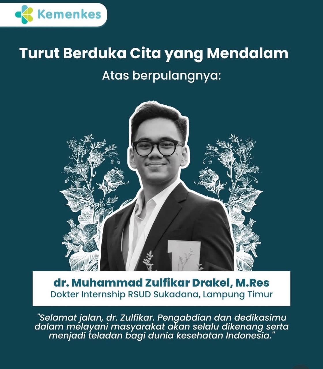 Tangis Keluarga Warnai Kepergian Dokter Muda Asal Kotim, Ratusan Doa Mengalir untuk Zulfikar