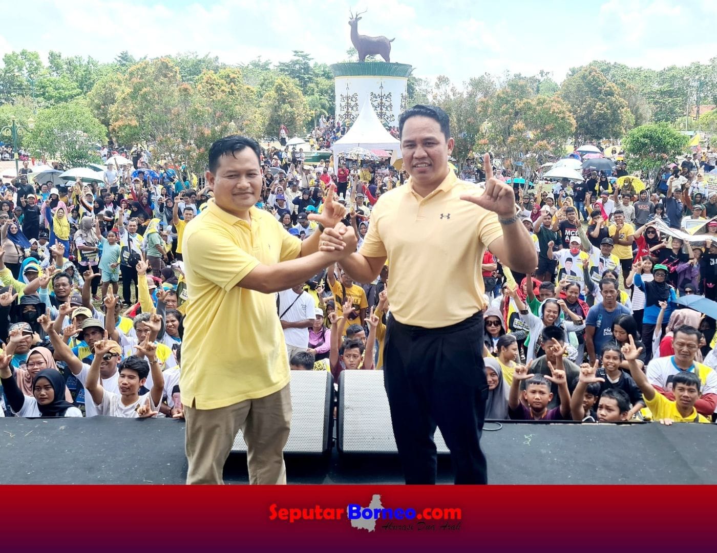 Gelar Jalan Sehat, Hendra Lesmana Kenalkan Wakilnya