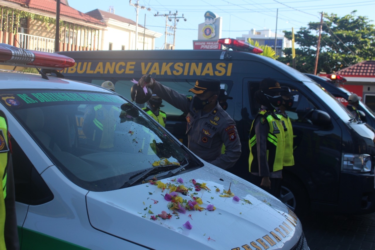 Tingkatkan Pelayanan Kesehatan, Rumkit Bhayangkara Launching Mobil Kesmob