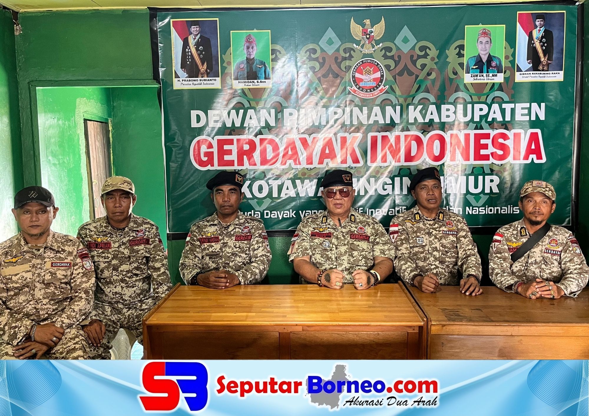 Anggota Mengaku Dilecehkan, Gerdayak Kotim Tempuh Jalur Adat