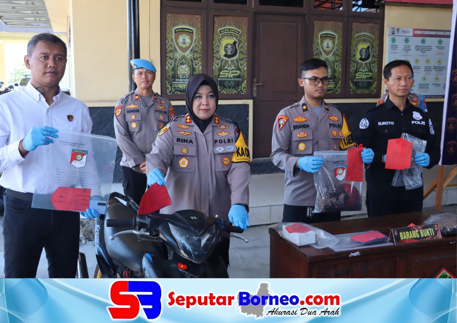 Polres Kapuas Ungkap Kasus Kebakaran dan Curanmor