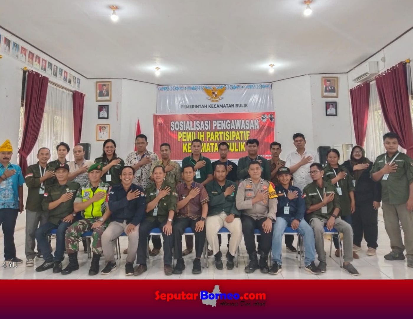 Panwascam Bulik Sosialisasi Pengawasan Pemilih Partisipatif