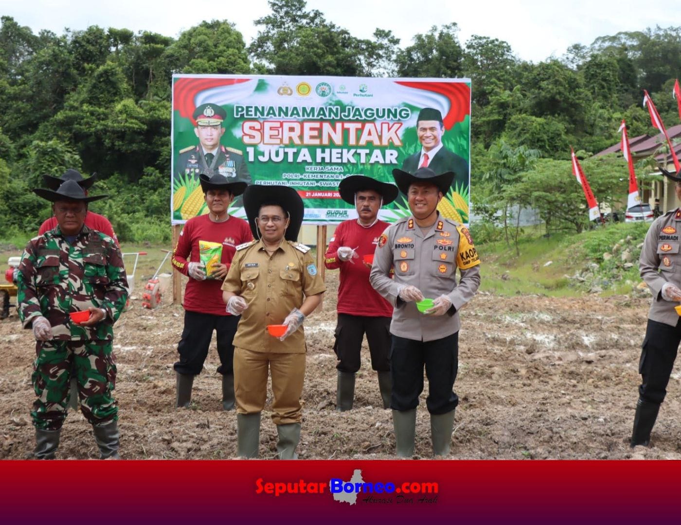 Pj Bupati Lamandau Dukung Penanaman Jagung Mendukung Swasembada Pangan