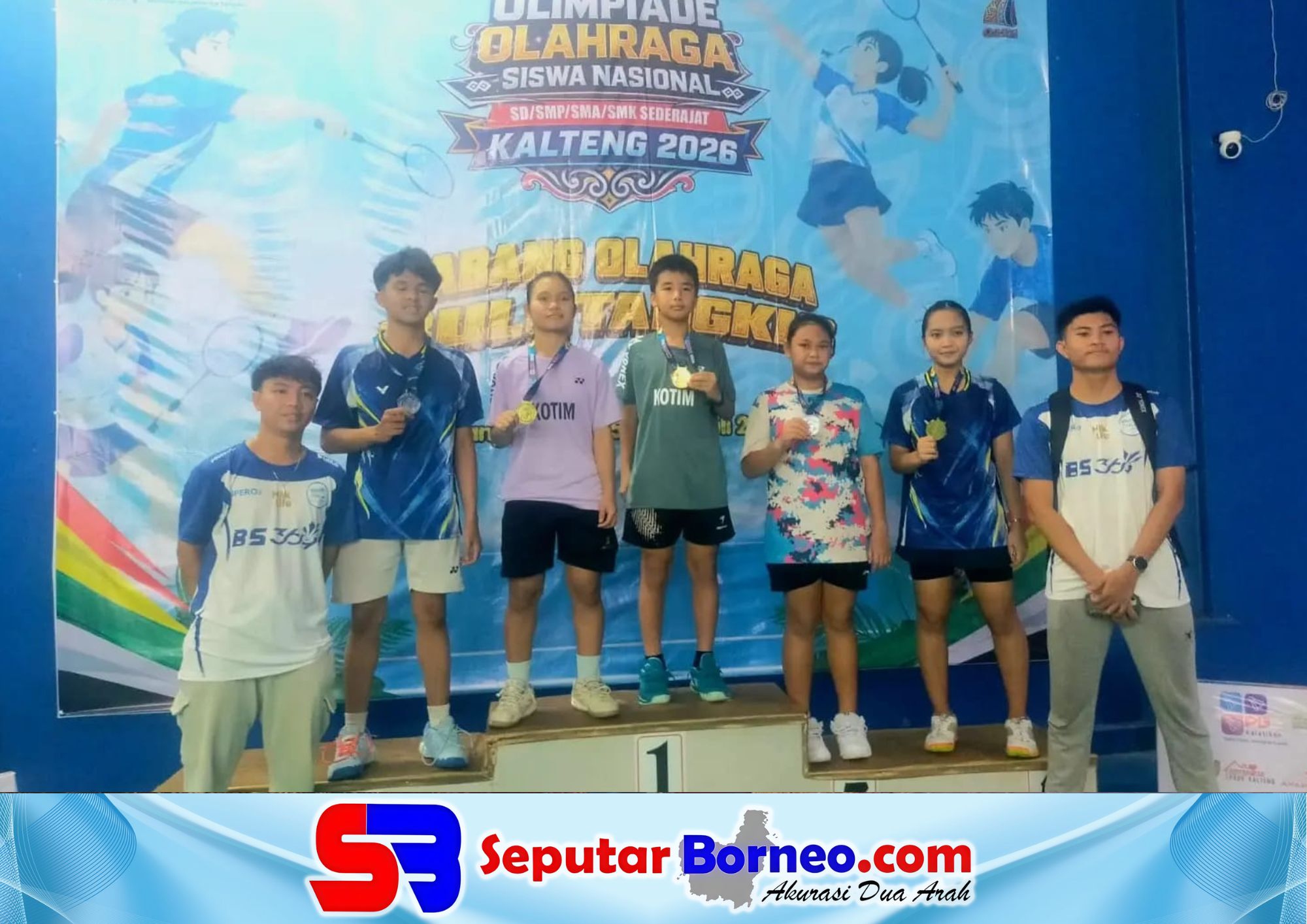 Atlet Bulutangkis Kotim Lolos ke O2SN Nasional