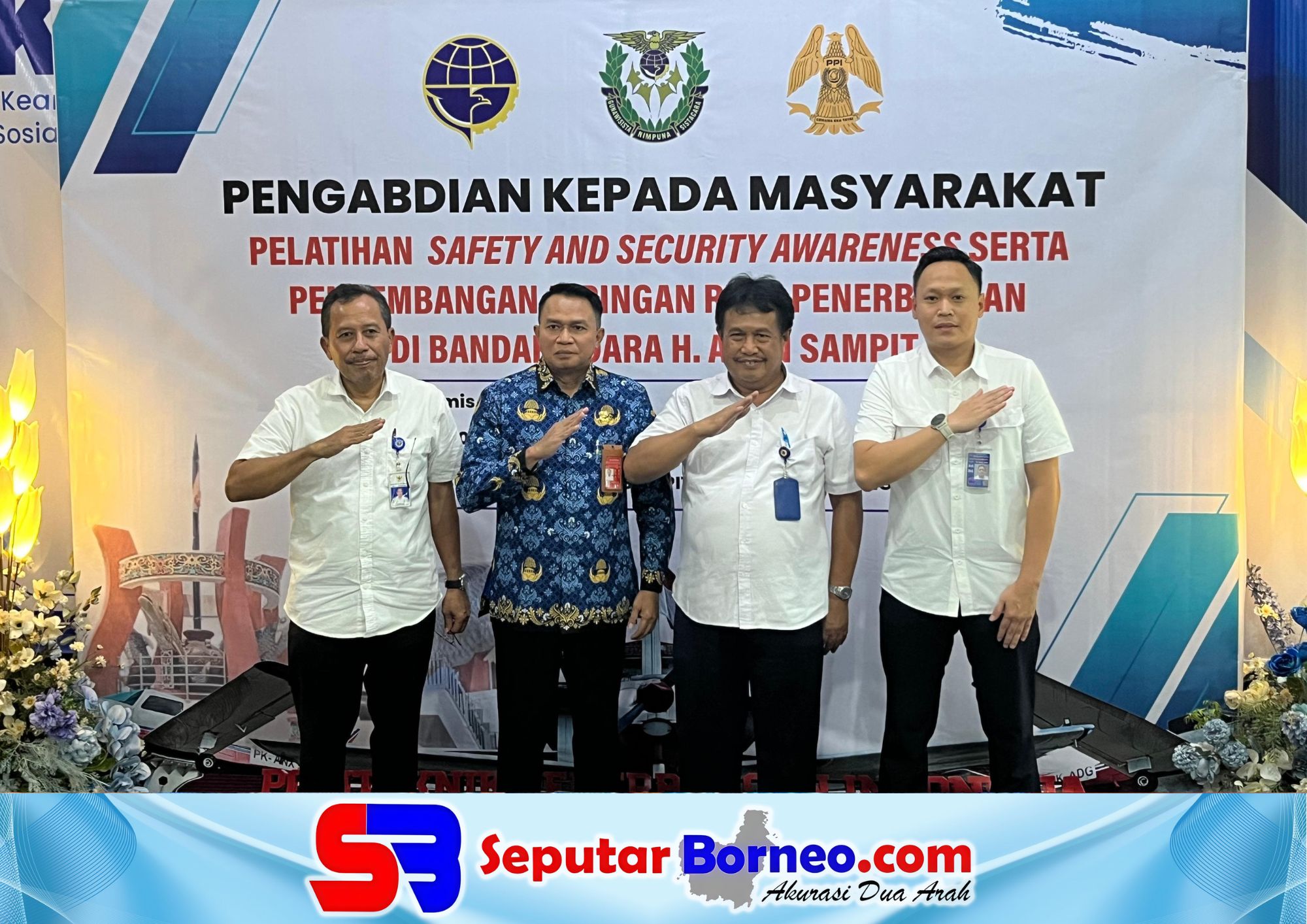 Bandara H Asan Sampit Perkuat Keselamatan Penerbangan