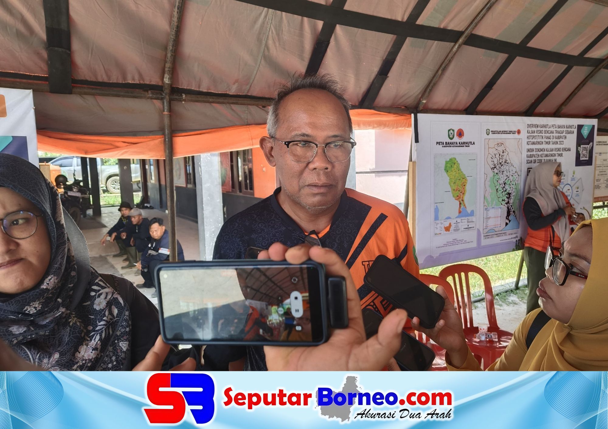 Karhutla Kotim Meluas, Api Tinggal 30 Meter dari Pemukiman Warga