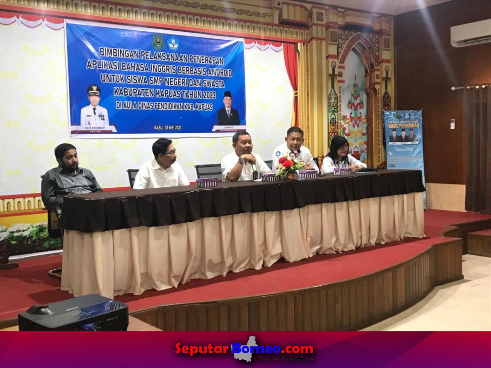 Disdik Kapuas Gelar Bimbingan Penerapan Pembelajaran Bahasa Inggris Berbasis Android