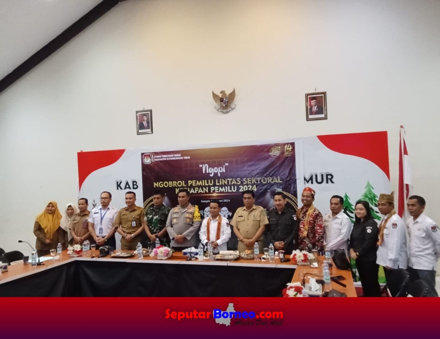 KPU Kotim dan KPU Provinsi Bahas Kesiapan Pemilu 2024