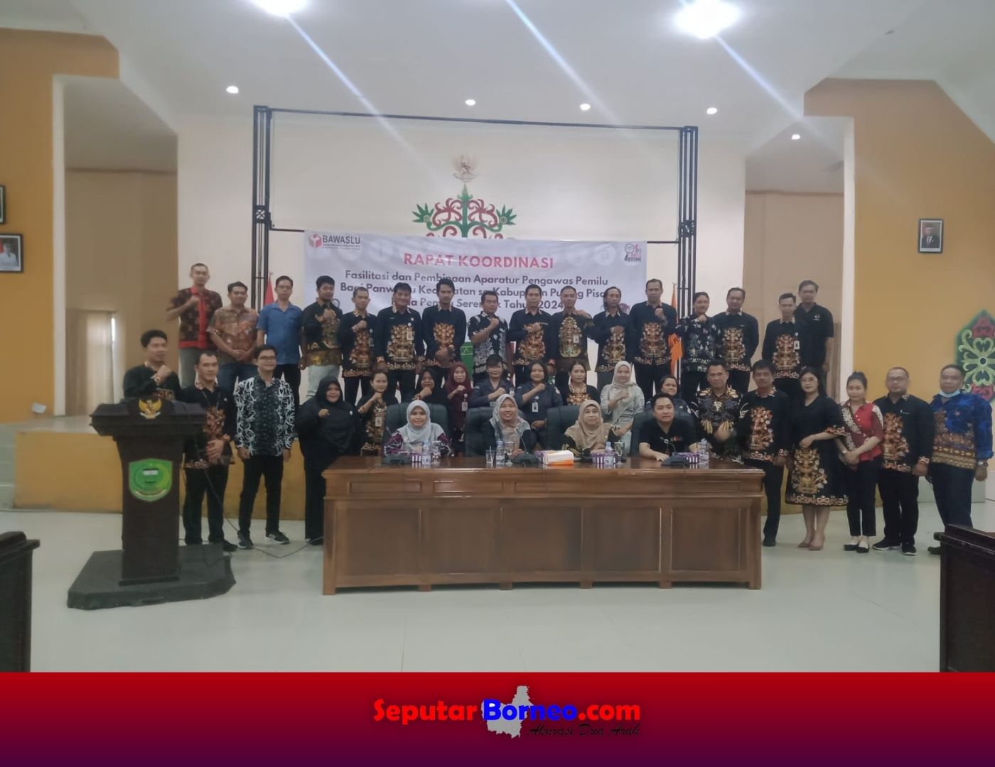 Bawaslu Pulpis Rakor Fasilitasi dan Pembinaan Aparatur Pengawas Pemilu