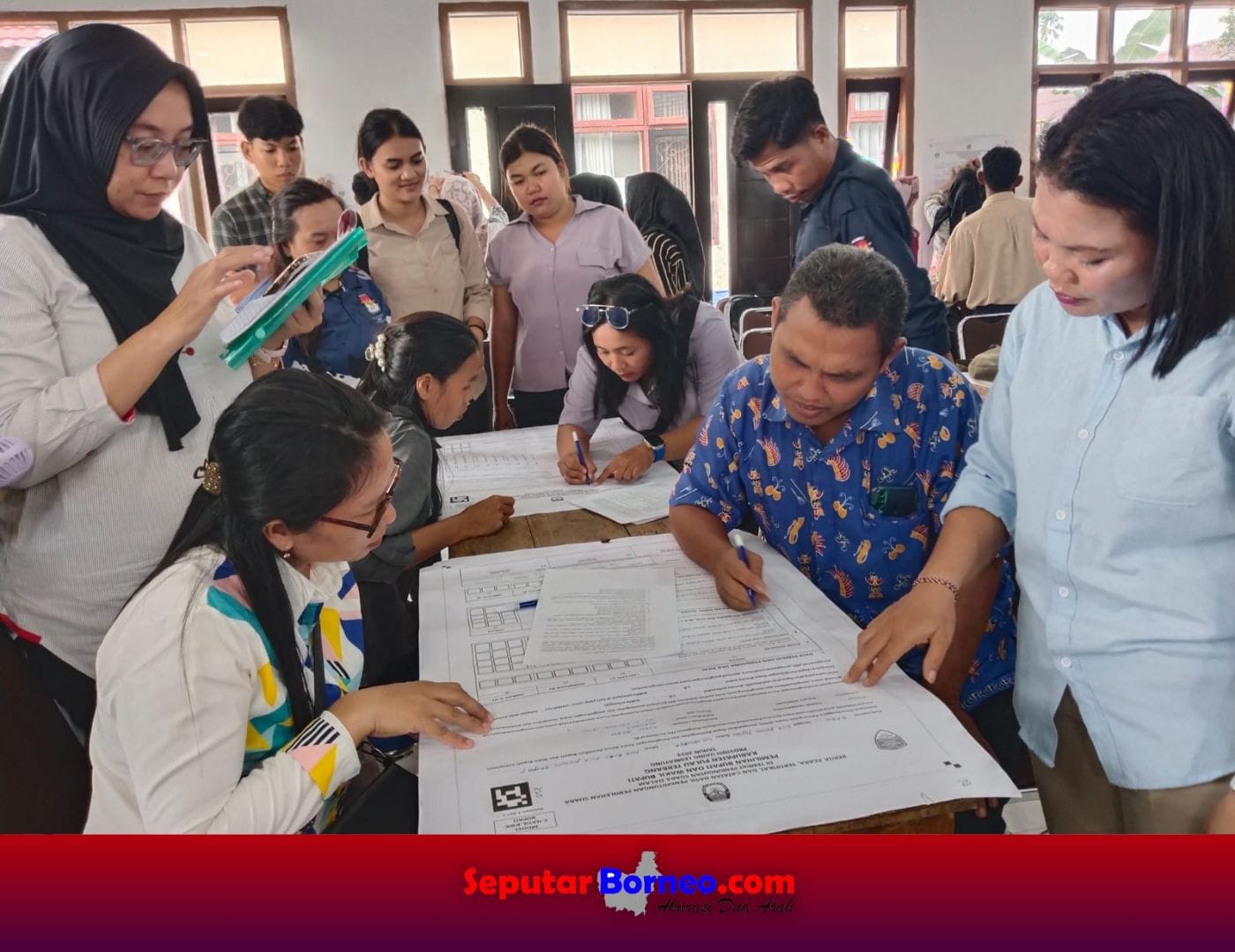 PPS Nanga Bulik Gelar Bimtek KPPS, Siapkan Petugas Pemilu Profesional