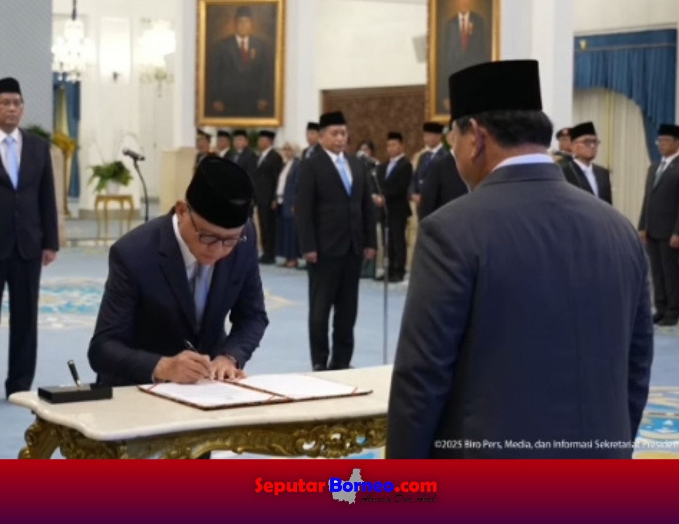 Mukhtarudin Dilantik Jadi Menteri, Putra Kalteng Pertama Sepanjang Sejarah RI