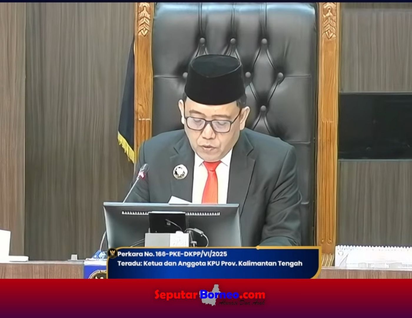 DKPP Jatuhkan Sanksi Ketua dan Komisioner KPU Kalteng Terkait Kasus PAW Endang Susilawatie