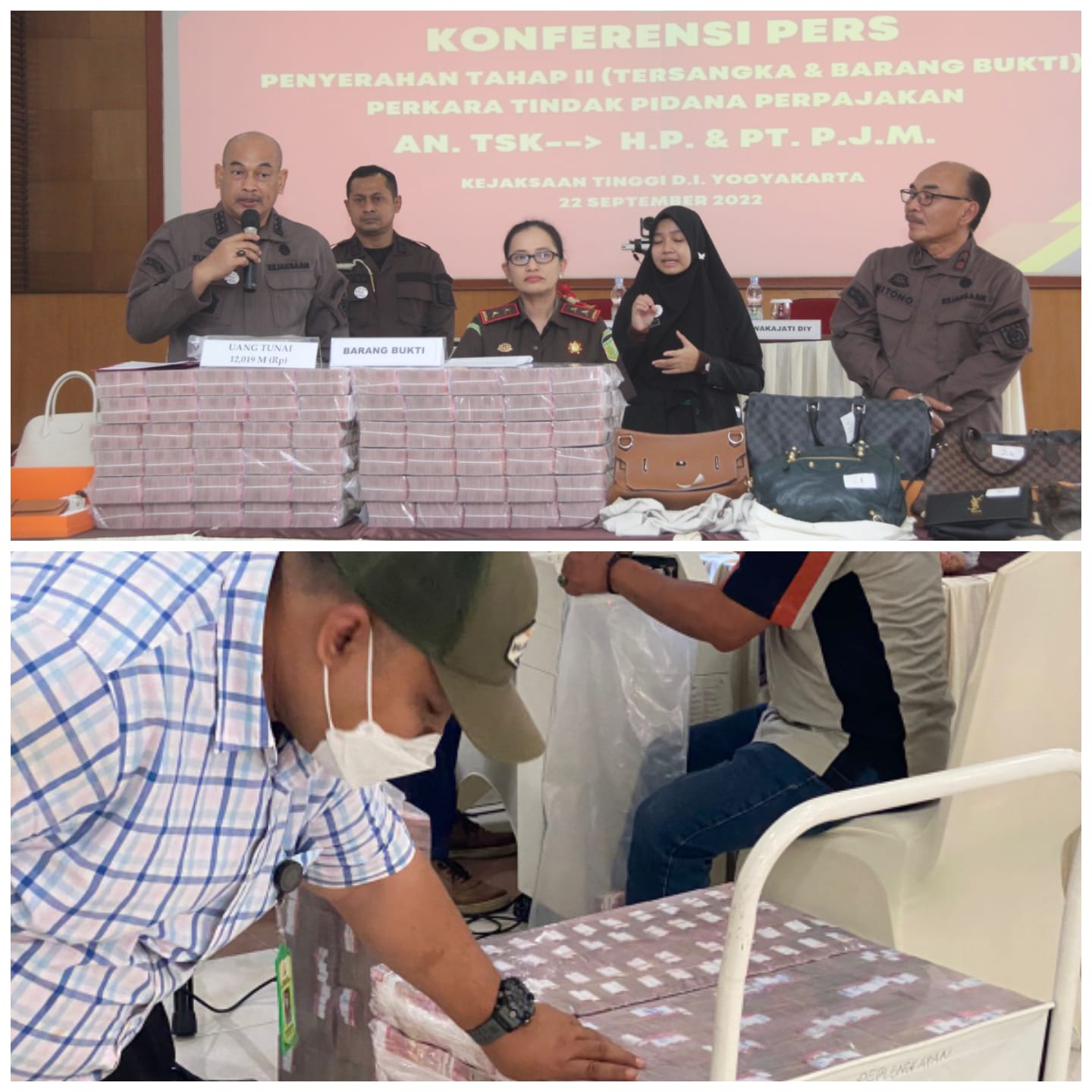 Kejati Yogyakarta Tahap Dua Perkara Pajak