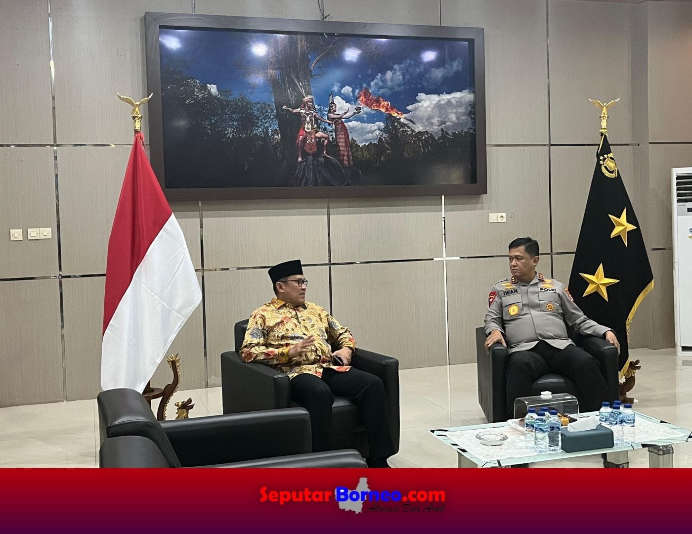 Pj Bupati Barito Utara Kunjungi Kapolda Kalteng