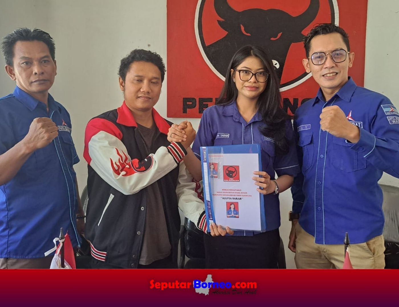 Maju Sebagai Bacabup Kotim, Selvia Sarah Daftar ke PDIP