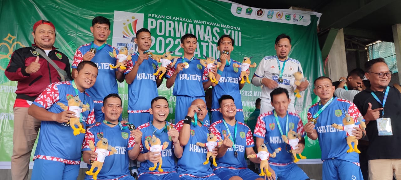 PWI Kalteng Berhasil Mempertahankan Tiga Besar Porwanas XIII