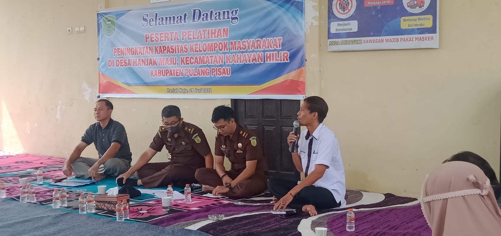 Pemdes Hanjak Maju Gelar Pelatihan 