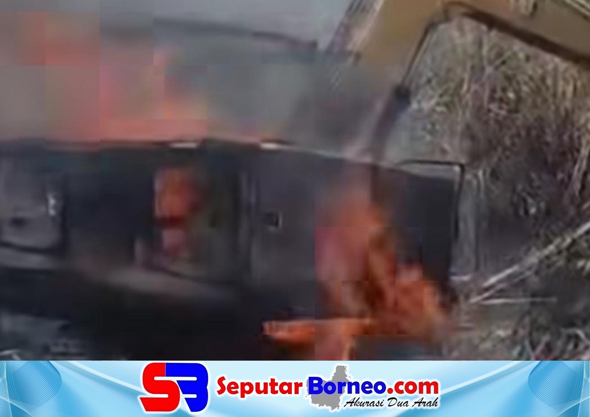 Eksavator Pemkab Kotim Terbakar
