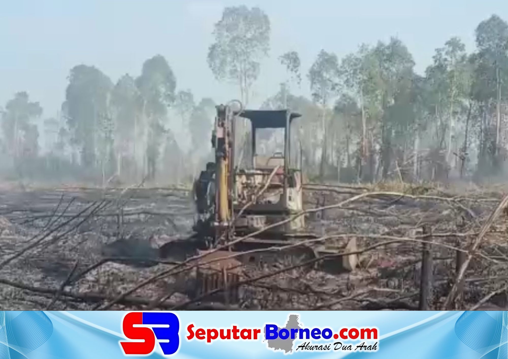 Dua Alat Berat Hangus Dilalap Karhutla, 1 Aset Pemkab Kotim