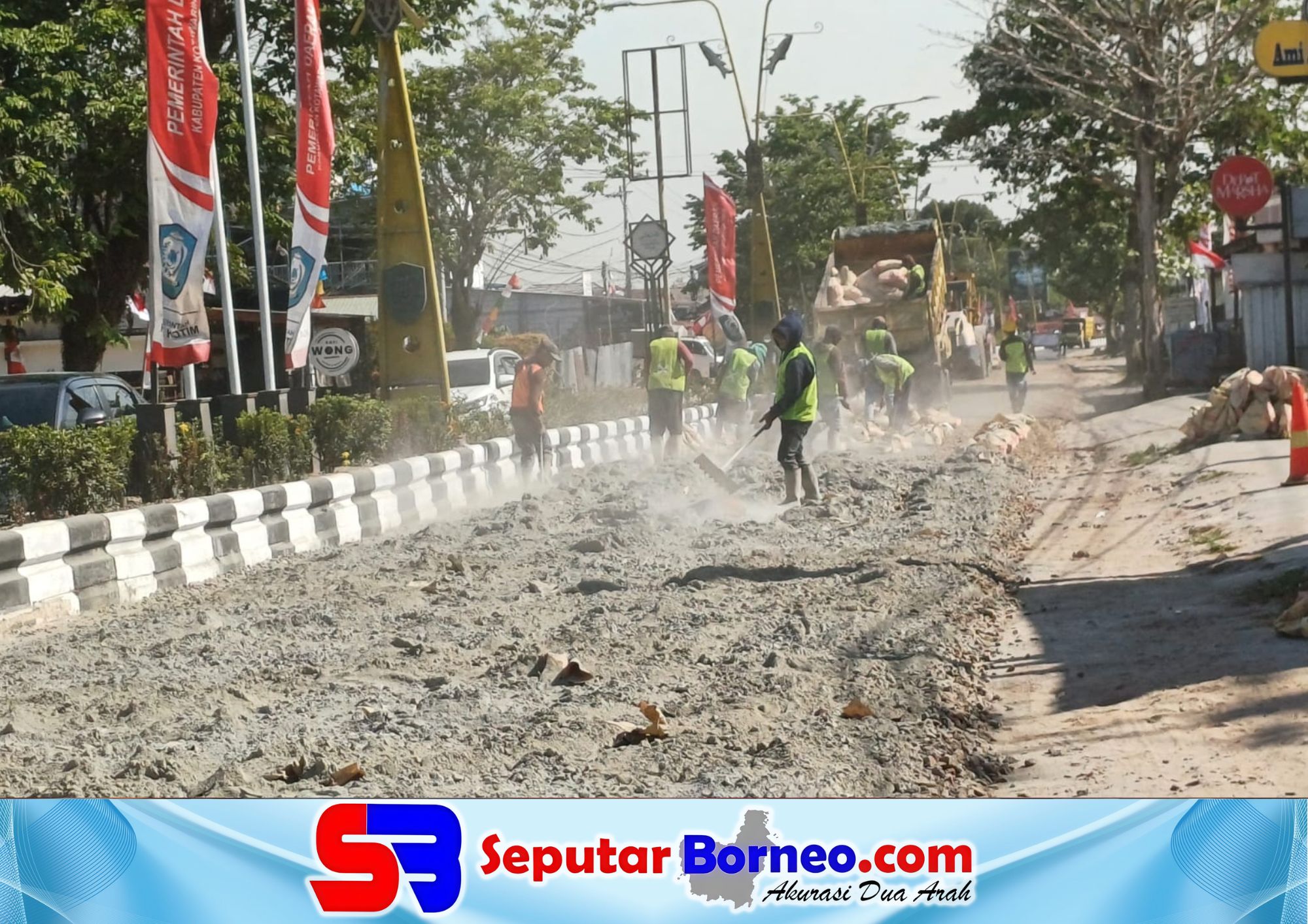 Pemkab Kotim Gelontorkan Rp 7,5 Miliar Perbaiki Drainase Jalan Tjilik Riwut