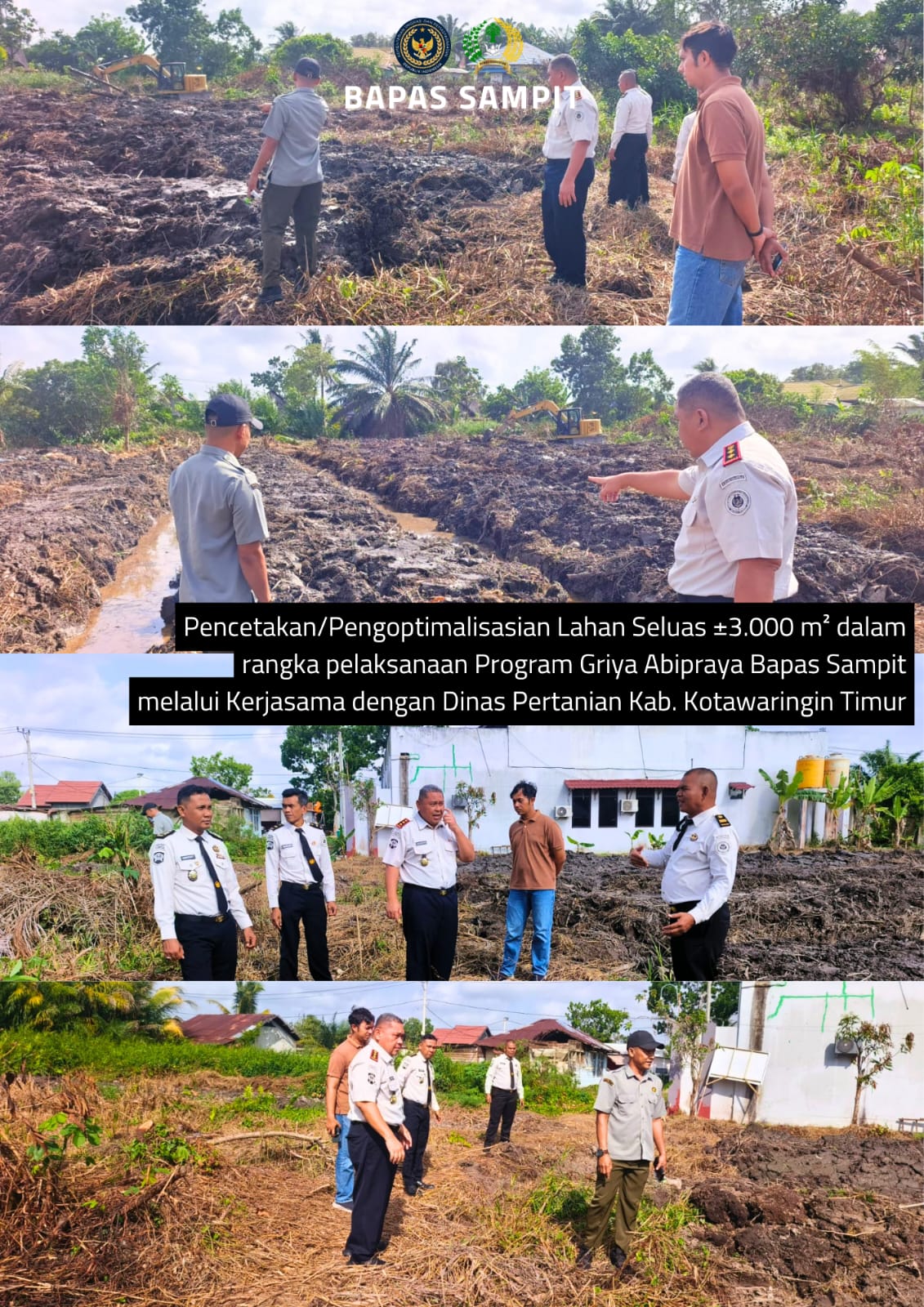Bapas Sampit Optimalkan Lahan, Siapkan Program Griya Abhipraya untuk Pembinaan