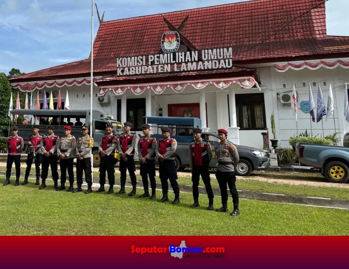 Pasca Putusan MK, Polres Lamandau Patroli di Sejumlah Lokasi Obyek Vital