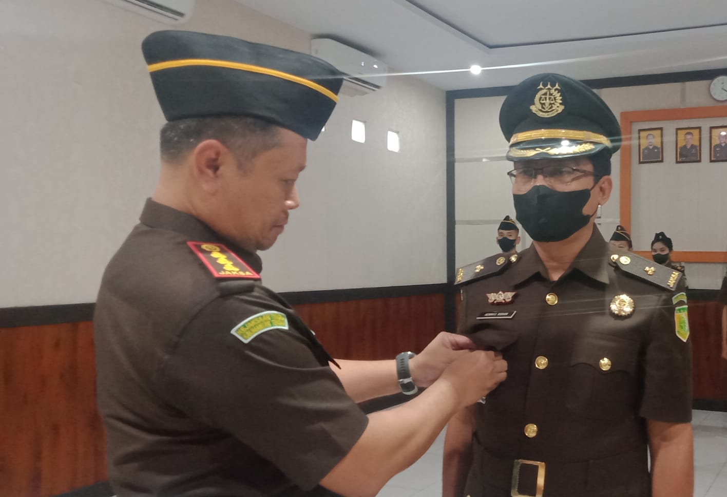 Kajari Pulang Pisau Melantik Kasi Pidsus