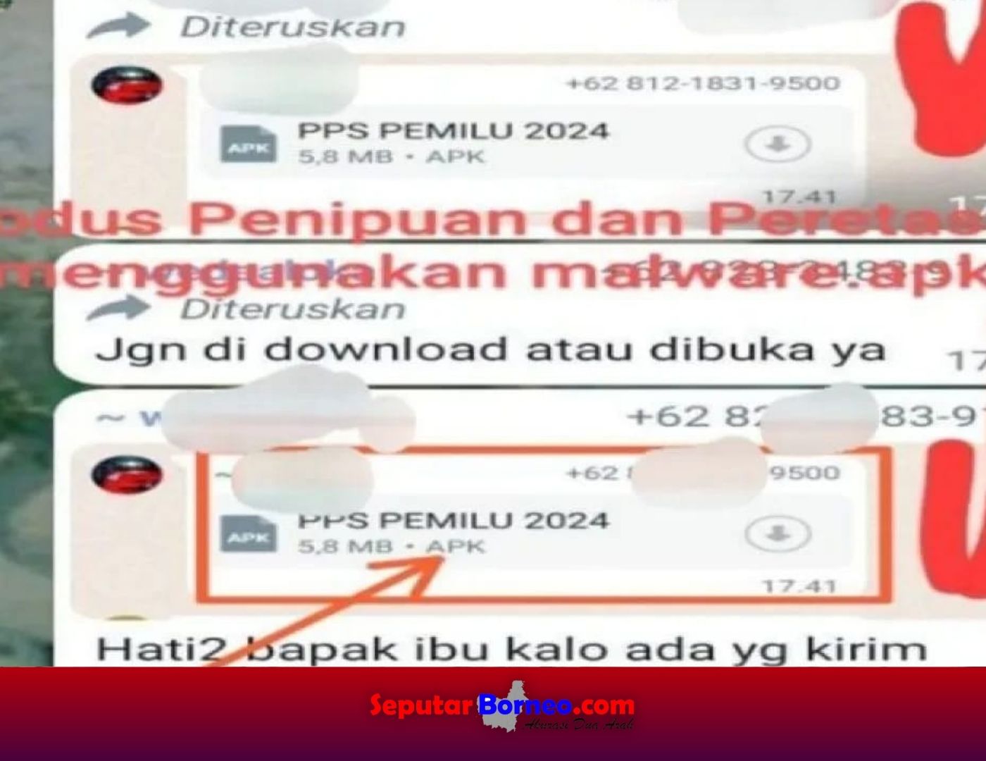 Menjelang Pemilu Modus Penipuan File APK Bertebaran