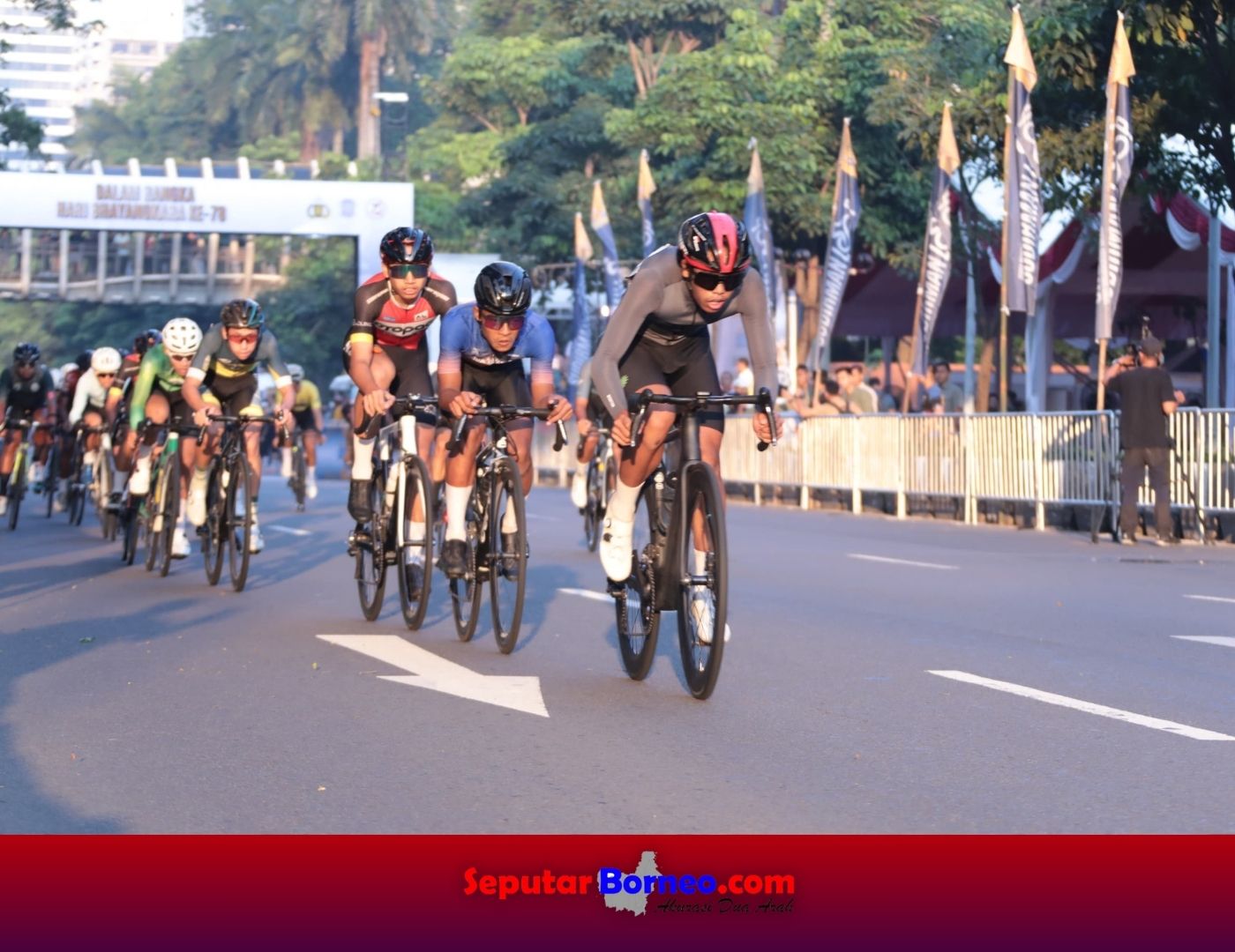 Korps Lantas Polri Gelar Sepeda Zebra Bhayangkara Presisi Sudirman Loop