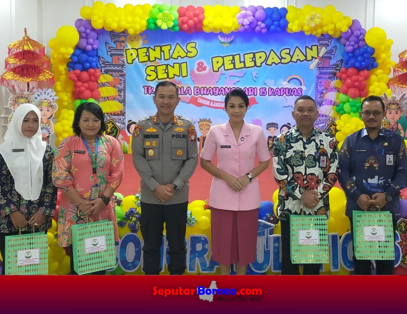 Kadisdik Hadiri Pentas Seni dan Pelepasan TK Kemala Bhayangkari