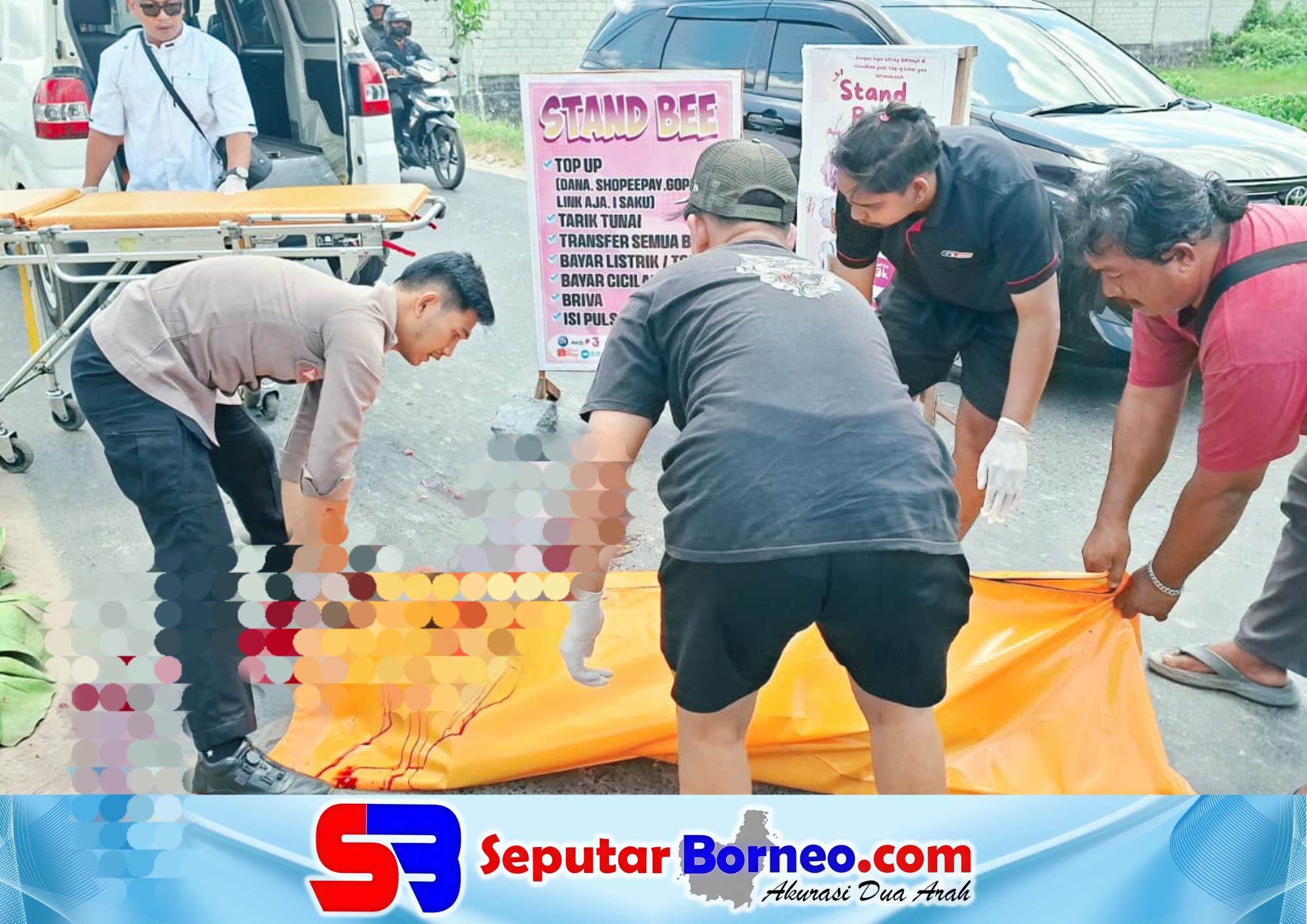 Gagal Menyelipkan, Seorang Mahasiswa Tewas Ditempat Dihantam Truk