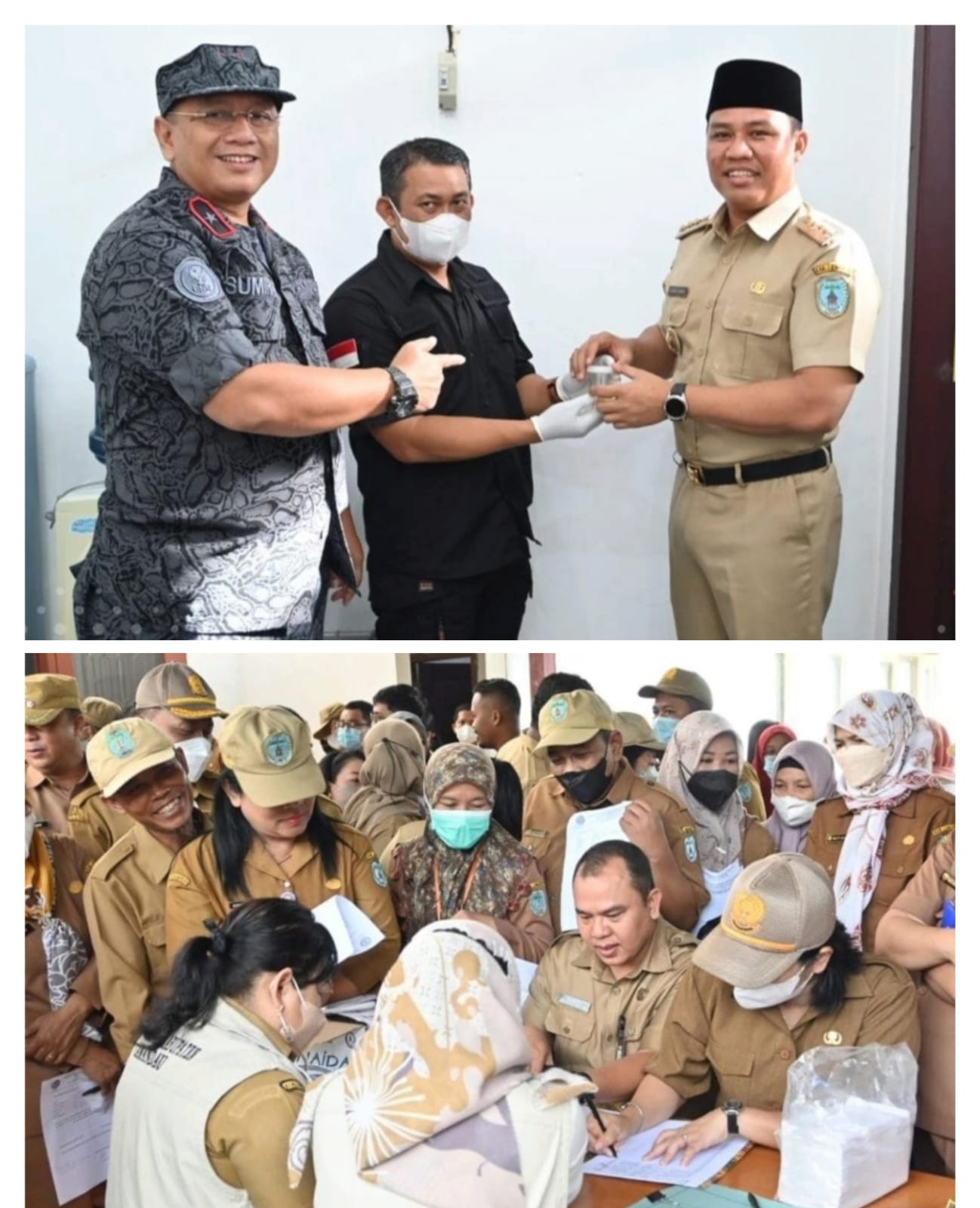 BNNP Kalteng Tes Urine Semua Pegawai dan Honorer Pemerintah Lamandau