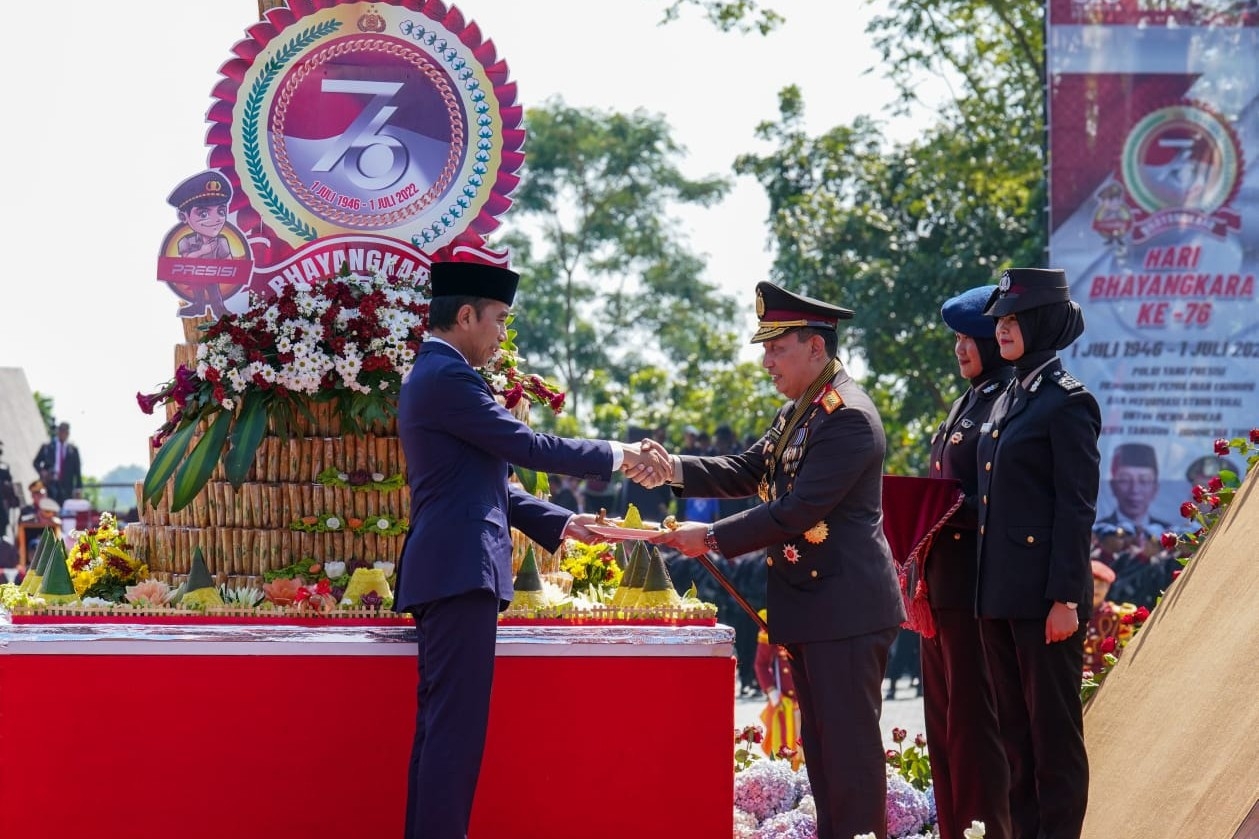 Kapolri : Rangkaian Kegiatan HUT Bhayangkara Semangat Jaga Persatuan dan Kesatuan 
