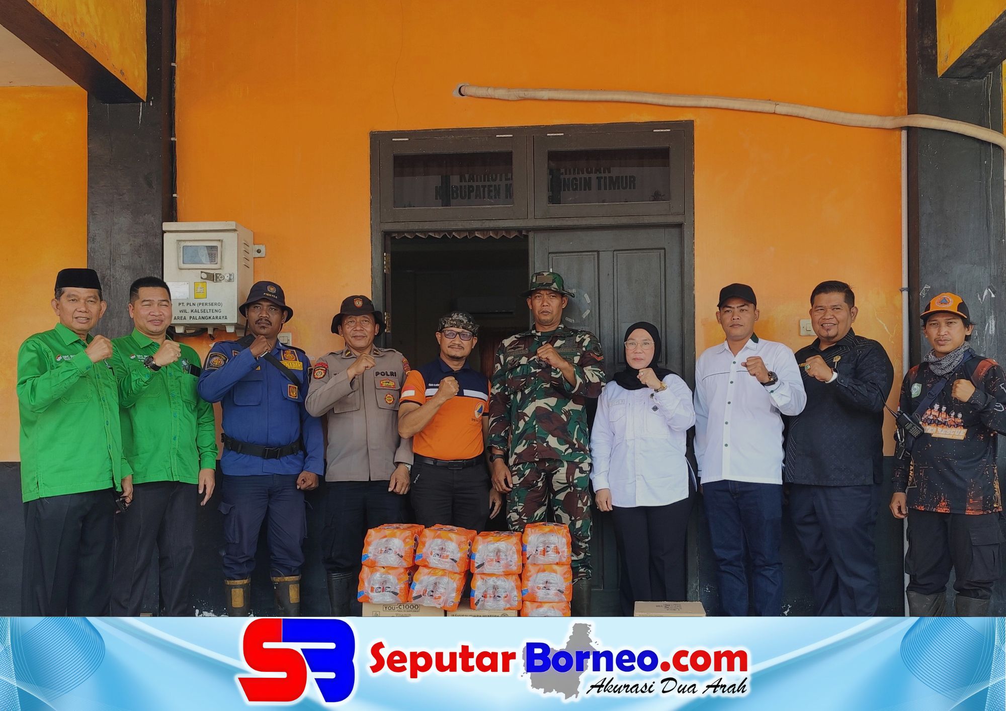 PKB Kotim Dukung Petugas Karhutla, Salurkan Bantuan untuk Tim Lapangan