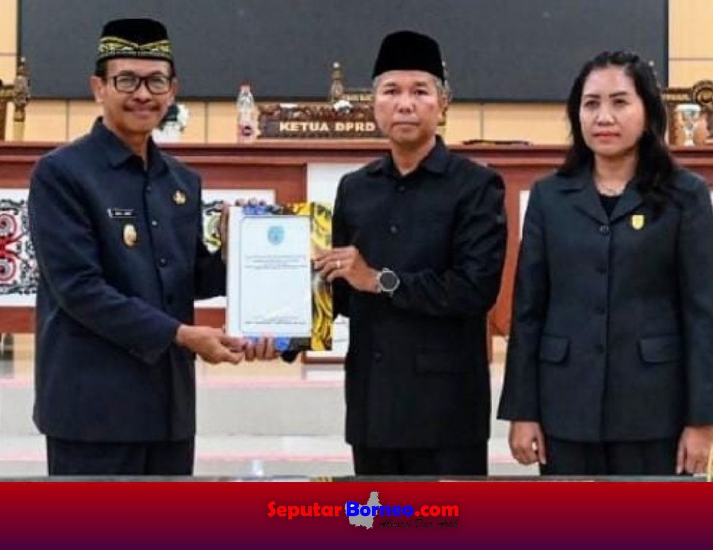 Wakil Bupati Lamandau Hadiri Rapat Paripurna