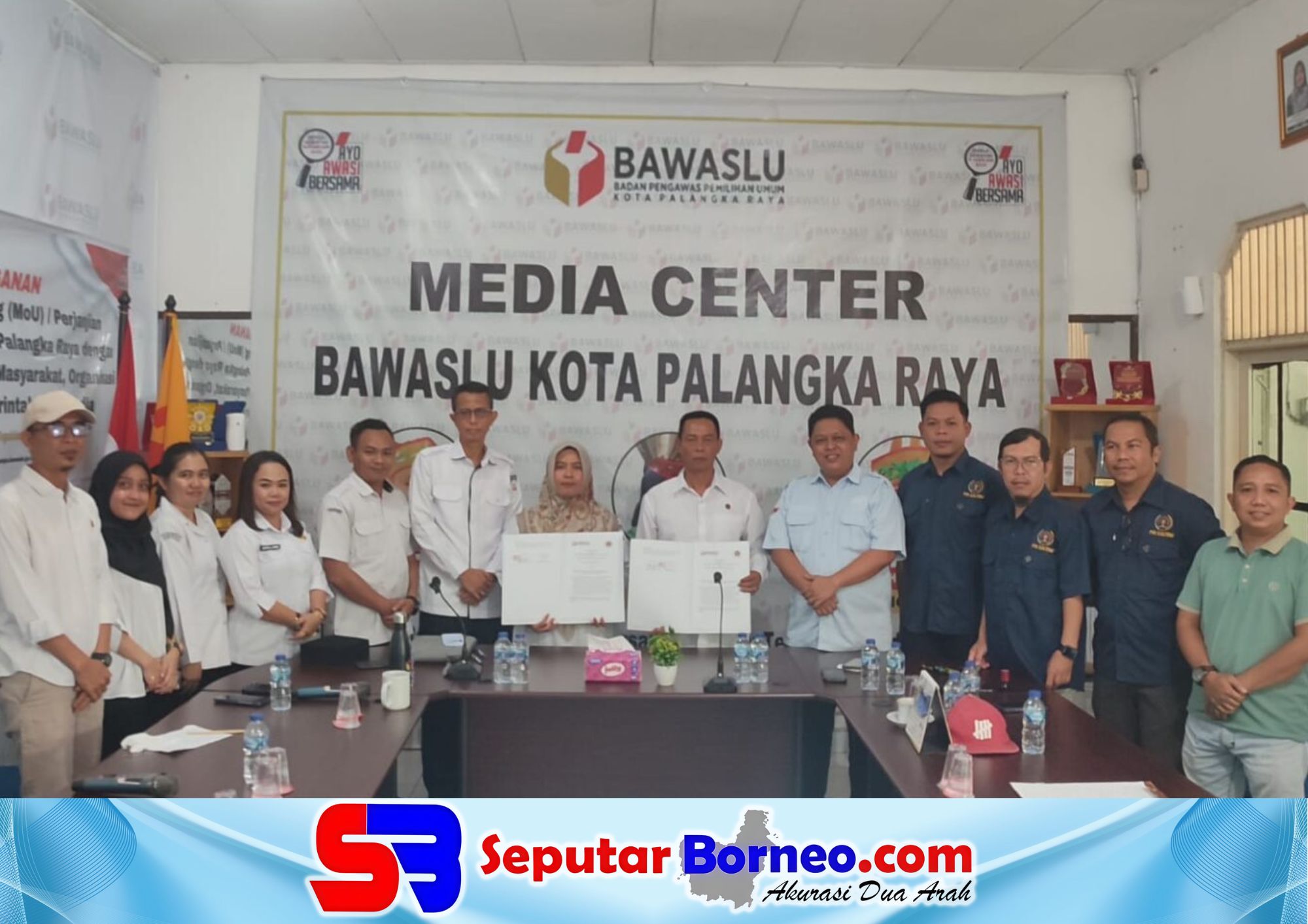 Bawaslu Palangka Raya Gandeng PWI Kalteng Perkuat Edukasi Pemilu Berkualitas