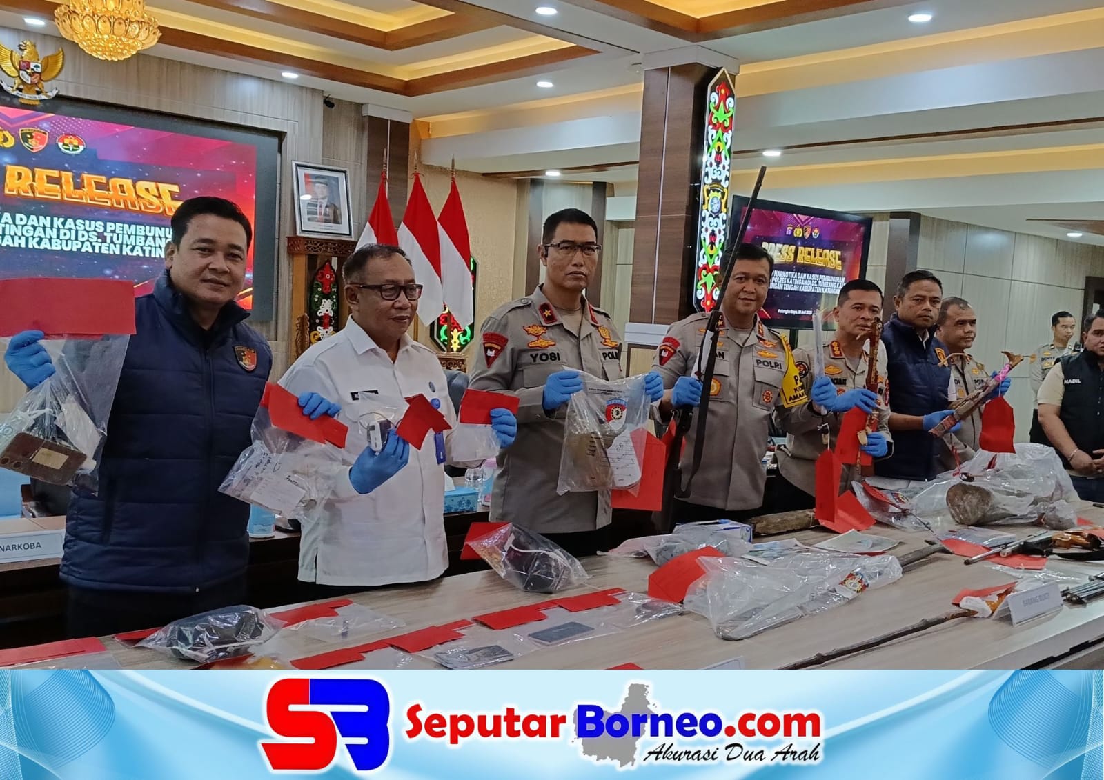 Sembilan Tersangka Pembunuhan Polisi di Katingan Terancam Penjara Seumur Hidup
